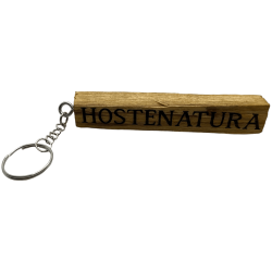 Gepersonaliseerde authentieke Palo Santo sleutelhanger met naam of zin - Palo Santo 100% authentiek uit Peru - Amulet negatieve 