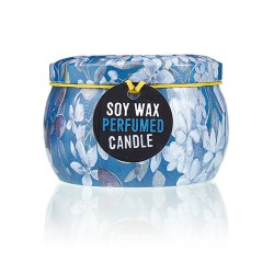 Art Tin Candle - Romantischer Garten - Tee und Rose