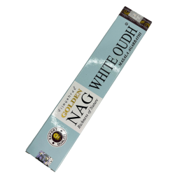 White Oudh Incense GOLDEN NAG White Oudh Vijayshree Fragrance - 1 Pack of 15gr.