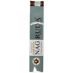 Arruda Vijayshree Fragrance GOLDEN NAG Rue Incense - 1 Pack of 15gr.