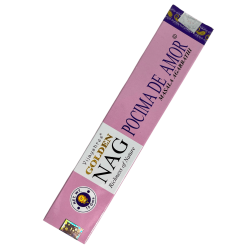 Love Potion Incense GOLDEN NAG Love Potion Vijayshree Fragrance - 1 Pack of 15gr.