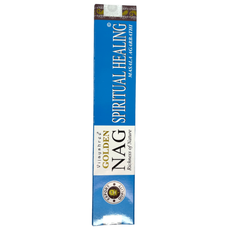 Encens Guérison Spirituelle GOLDEN NAG Parfum Vijayshree Guérison Spirituelle - 1 Paquet de 15gr.