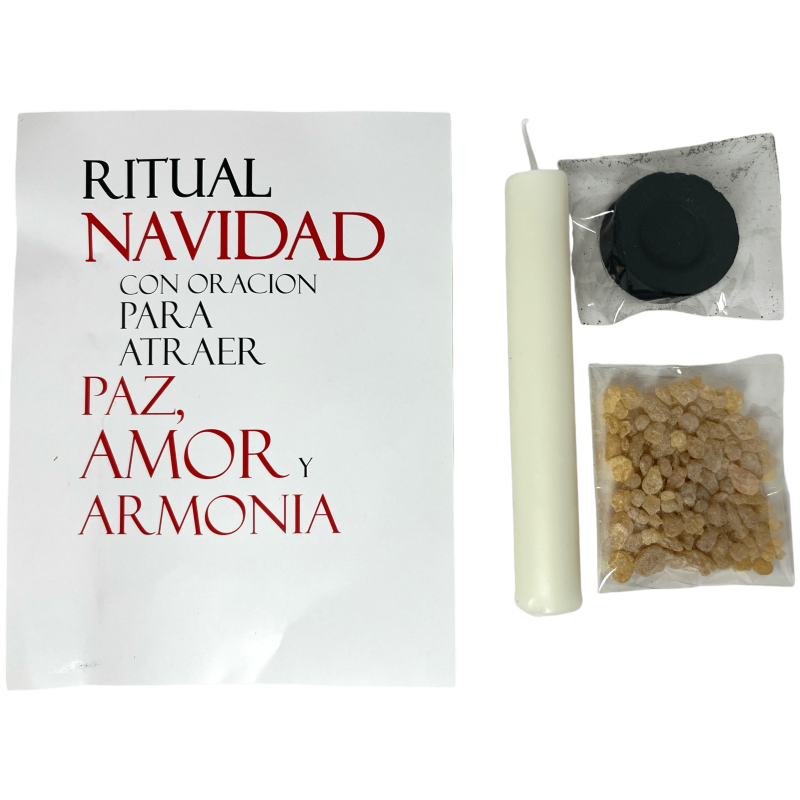 Christmas Ritual Kit Peace, Love and Harmony-RITUALS AND SPELLS-HOSTENATURA