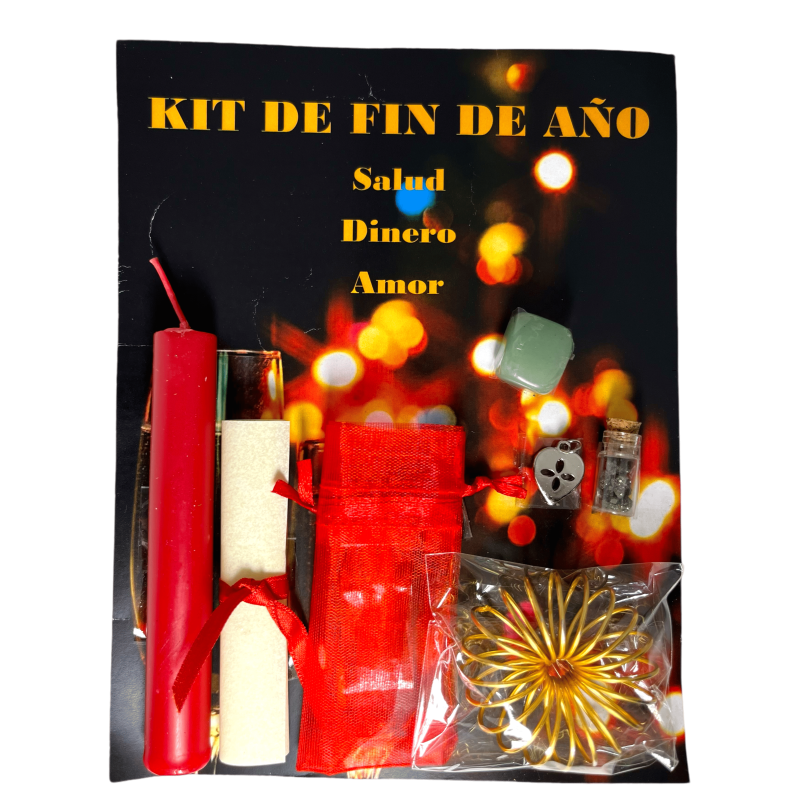 Ritual Kit de Cap d'Any - Salut, Diners i Amor-RITUALS I FETITS-HOSTENATURA