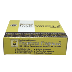 Vijayshree Golden Nag Vanilla Cones - Box of 10 incense cones