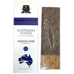 Alaukik Australian Wonders Incense - Large Pack 90gr - 55-65 sticks - Made in India