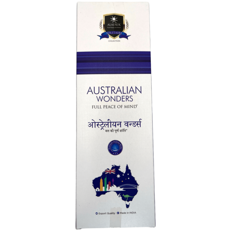 Alaukik Australian Wonders Räucherstäbchen - Große Packung 90gr - 55-65 Stäbchen - Hergestellt in Indien-ALAUKIK RÄUCHERUNG-HOSTENATURA