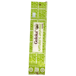 Incenso de Jasmim Natural GOLOKA Jasmim da Natureza - 1 pacote de 15gr.