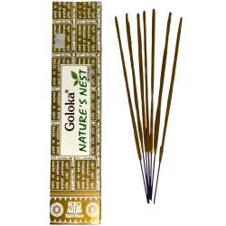 Incenso natural Nest GOLOKA Nature's Nest - 1 embalagem de 15gr.