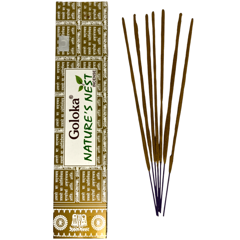 Nest GOLOKA Nature's Nest natural incense - 1 pack of 15gr.-GOLOKA INCENSES-HOSTENATURA