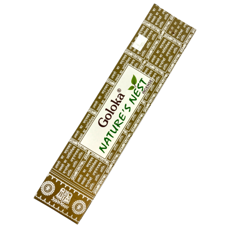 Incienso natural Nest GOLOKA Nature's Nest - 1 cajetilla de 15gr.