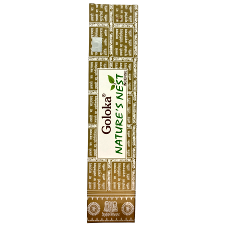 Nest GOLOKA Encens naturel Nid de Nature - 1 paquet de 15gr.