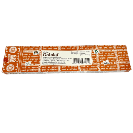 Incenso natural Parijatha GOLOKA Parijatha da Natureza - 1 pacote de 15gr.
