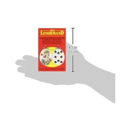 Jeu Lenormand Red Box Tarot Kort