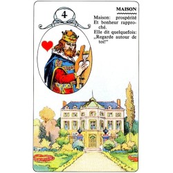 Jeu Lenormand Boîte Rouge Cartes de Tarot