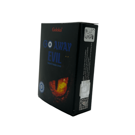 Diabo Scarecrow Cones GOLOKA Go Away Evil Drive away evil - Box of 10 masala incense cones