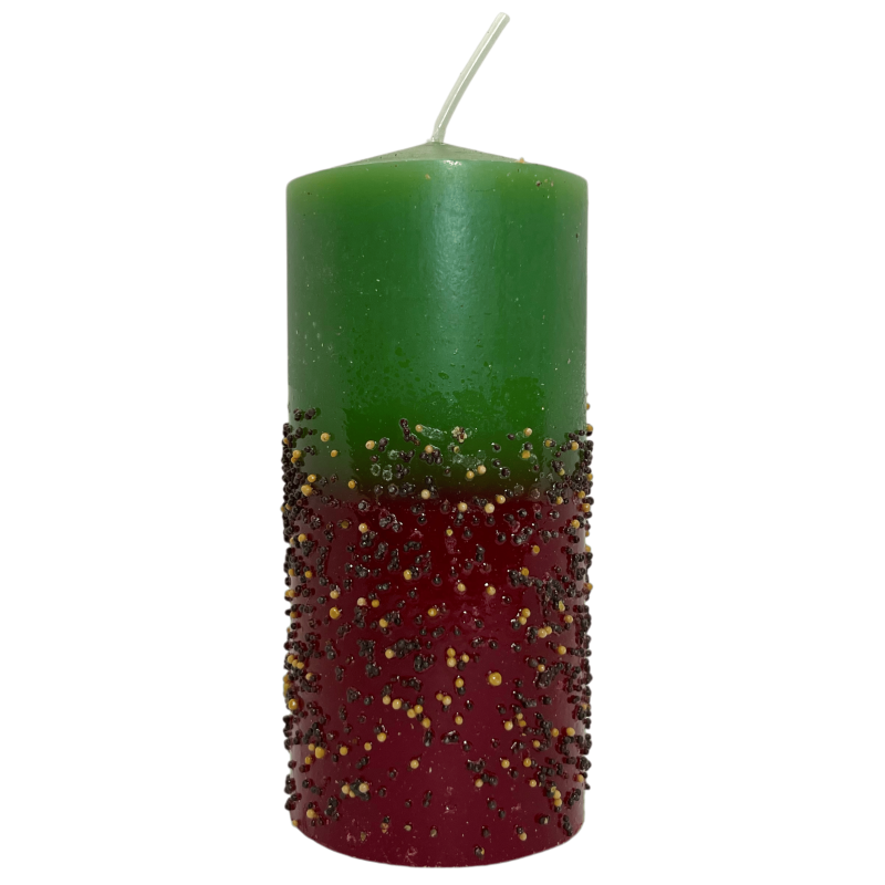 Vela de véspera de Ano Novo Herboreo para petições-VELAS ESOTÉRICAS E VELAS-HOSTENATURA