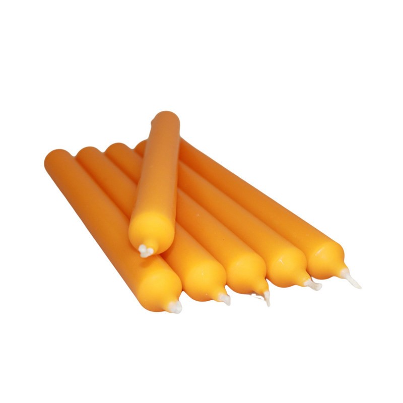 Orange Bulk Dinner Candles (100)-DINNER CANDLES-HOSTENATURA