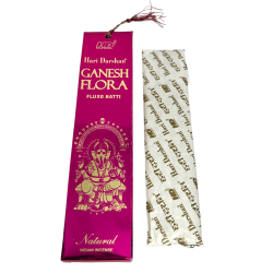 Ganesh Flora HARI DARSHAN Encens Fluxo Batti Naturel - 1 paquet. de 25gr.