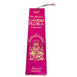 Ganesh Flora HARI DARSHAN Encens Fluxo Batti Naturel - 1 paquet. de 25gr.