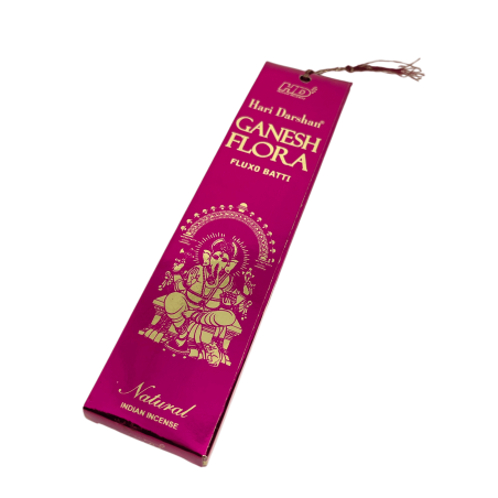 غانيش فلورا هاري دارشان بخور فلوكسو باتي الطبيعي - 1 عبوة. من 25 غرام.