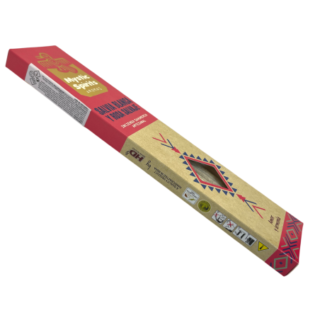 Incense Sahumerio White Sage and Wild Rose Mystic Spirits Love and Harmony - 8 craft sticks