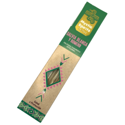 Incense Sahumerio White Sage and Rosemary Mystic Spirits Health and Protection - 8 craft sticks