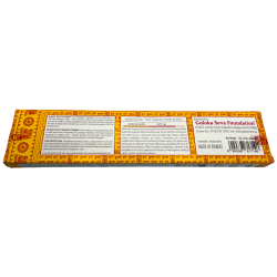 Incenso Nag Champa com Sálvia Branca GOLOKA Fragrância Dupla - 1 embalagem de 15gr.