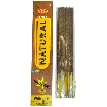 BIC Natuurlijke Biologische Vanille Wierook - doos van 25 gram