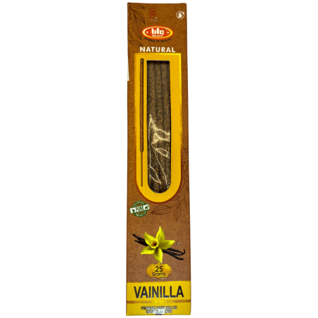 BIC Natuurlijke Biologische Vanille Wierook - doos van 25 gram