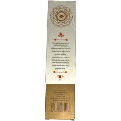 Green Tree Champa and Frankincense Botanical Incense - 9 thick handmade herbal sticks