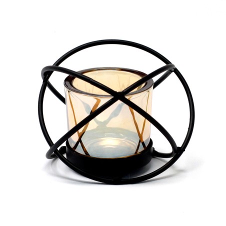 Candelabro de Hierro - Bola- 1 Taza  - 1