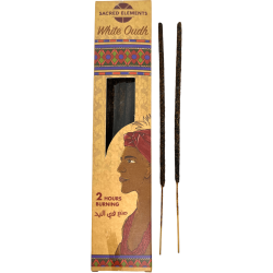 Tămâie Oudh albă ELEMENTE SACRE Oudh alb HEM - 8 batoane organice artizanale