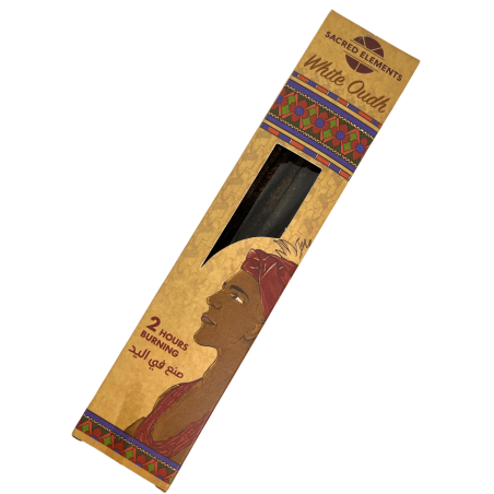 Tămâie Oudh albă ELEMENTE SACRE Oudh alb HEM - 8 batoane organice artizanale