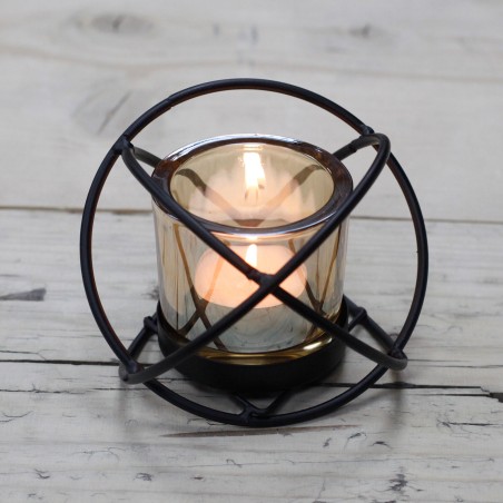Candelabro de Hierro - Bola- 1 Taza  - 3