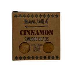 Cinnamon Incense Bombs BANJARA Activated Scenting Warmth, Energy and Prosperity - Box of 5 bombs with stand