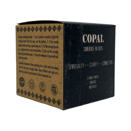 Bombe de tămâie Copal BANJARA Spiritualitate de Dezfumare Activă, Claritate și Conexiune - Cutie cu 5 bombe cu suport