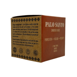 Bombes d’encens Palo Santo BANJARA Parfum activé de purification, de guérison et de positivité - 5 bombes avec support