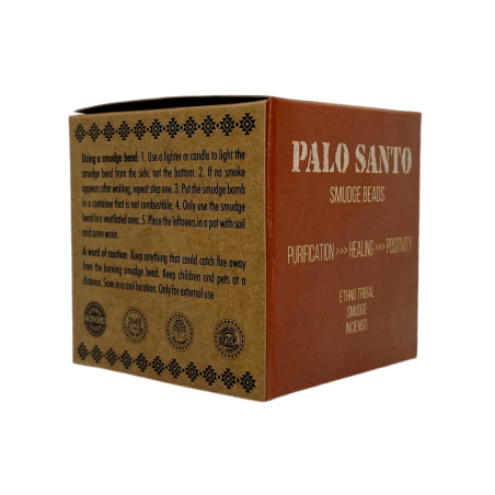 Bombitas de Incienso Palo Santo BANJARA Defumación Activada Purificación, Curación y Positividad - 5 bombitas con soporte