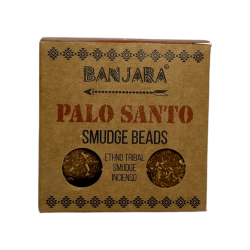 Bombe de tămâie Palo Santo BANJARA purificare activată, vindecare și parfum pozitiv - 5 bombe cu suport