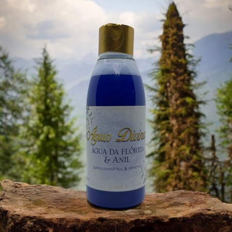 Eau Divine Eau de Floride avec Imperial Indigo Original Nettoyage Énergétique et Spirituel du Pérou - 150ml.