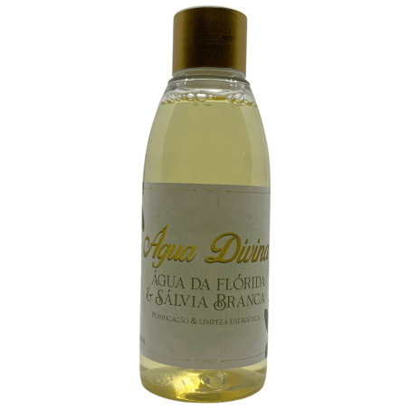 Eau de Floride à la Sauge Blanche Purification et Nettoyage Énergétique Eau Divine Originale du Pérou - 150ml.