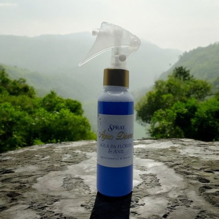 Spray Agua Florida con Anil Imperial Limpieza Energética y Espiritual Agua Divina Original de Perú - 100ml.