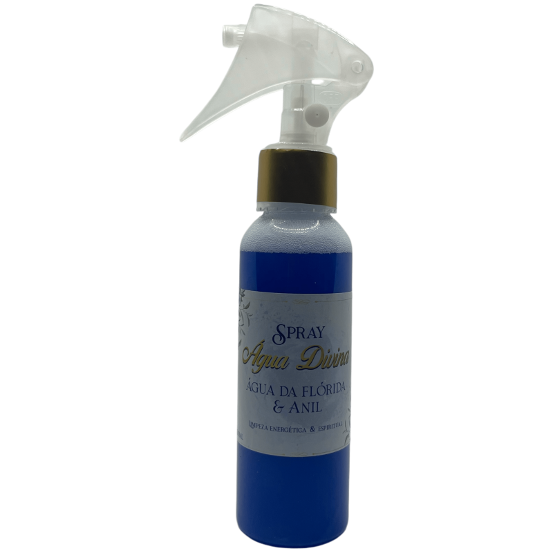 Spray Agua Florida con Anil Imperial Limpieza Energética y Espiritual Agua Divina Original de Perú - 150ml.-FLORIDA WATERS-HOSTENATURA