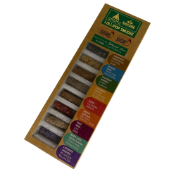 Lollipop Aroma Nature Incense Kit - 9 natural incense lollipop sticks of 30 minutes each - Ecocert Ecoartesanal