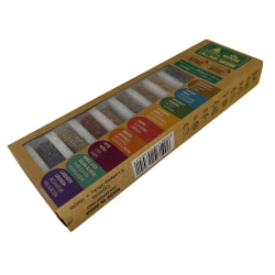 Lollipop Aroma Nature Incense Kit - 9 natural incense lollipop sticks of 30 minutes each - Ecocert Ecoartesanal