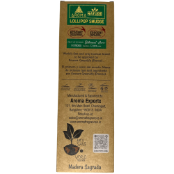 Lollipop Aroma Nature Incense Kit - 9 natural incense lollipop sticks of 30 minutes each - Ecocert Ecoartesanal