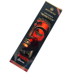 Sahumerio Moments Passion Attraction Incense Aromanza Argentina - 5 thick handmade sticks