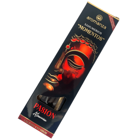 Sahumerio Moments Passion Attraction Rökelse Aromanza Argentina - 5 tjocka handgjorda pinnar