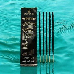 Sahumerio Moments Cleansing Remove the bad vibes Incense Aromanza Argentina - 5 thick handmade sticks